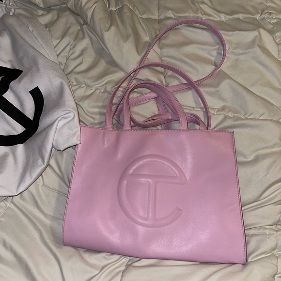 Bubblegum medium telfar shopping bag - Picture 3 of 6